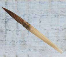 Pennepose pensel håndlaget i russisk Kolinsky mårhar fra Da Vinci.
